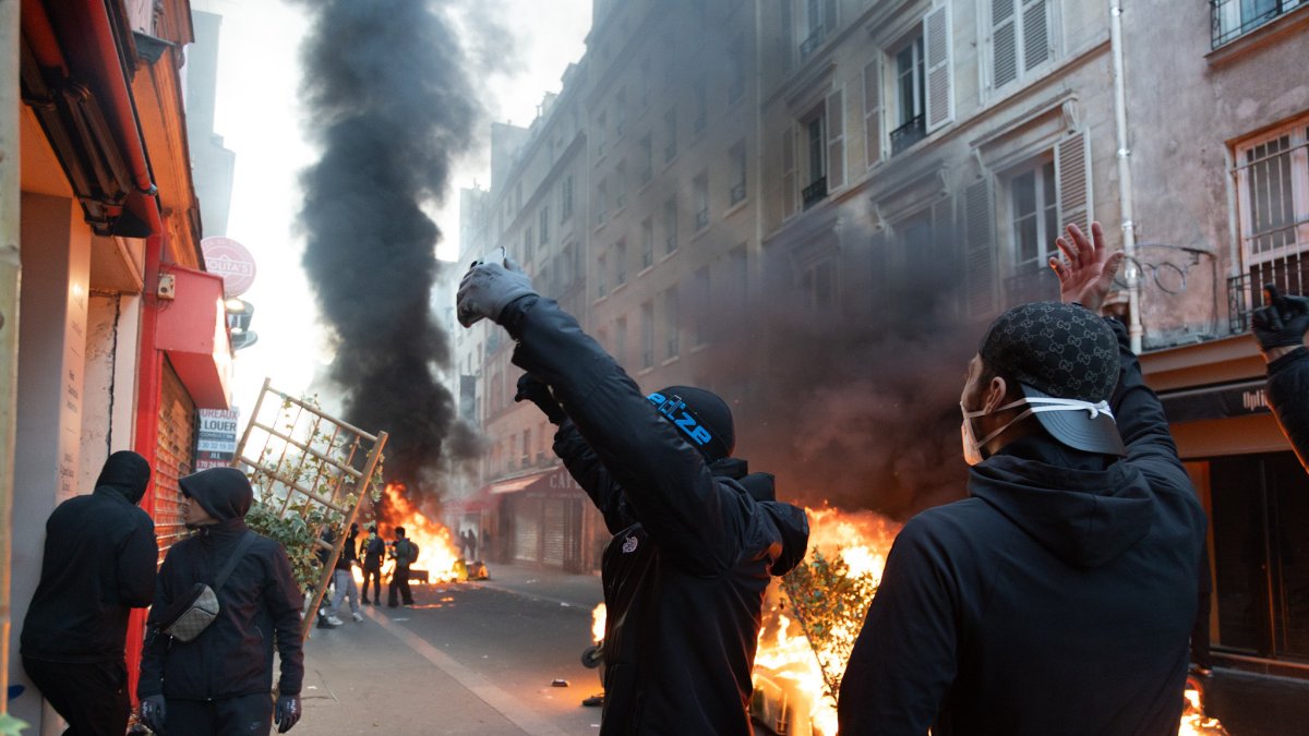 Protestas en París