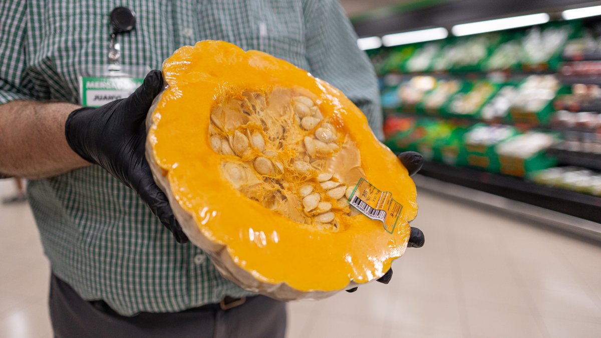 Calabaza de asar en la sección Fruta y Verdura de Mercadona