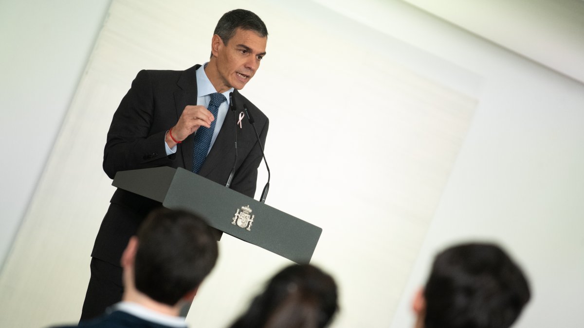 (Foto de ARCHIVO)
El presidente del Gobierno, Pedro Sánchez