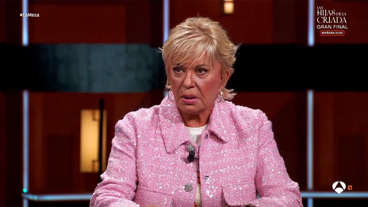 Bárbara Rey en 'La Mesa'.