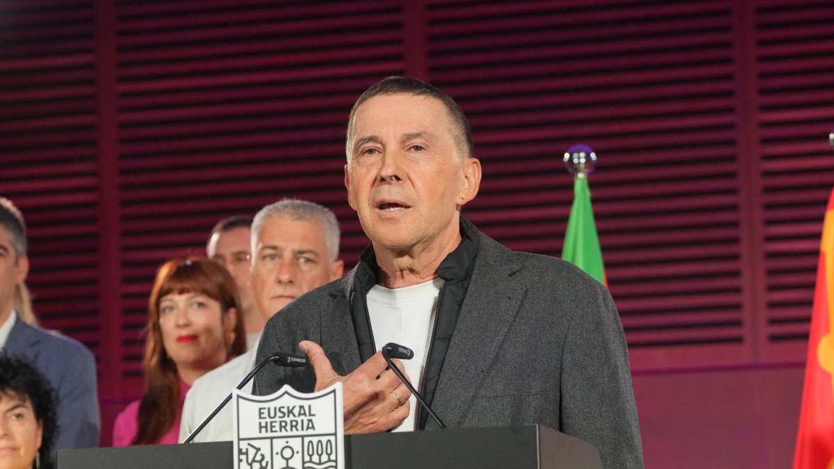 El secretario general de EH Bildu, Arnaldo Otegi
