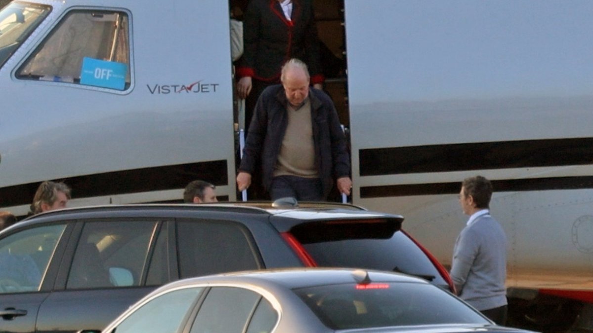 El Rey Juan Carlos, en una de sus visitas a España.