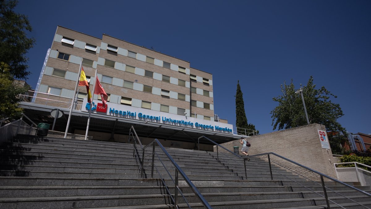 Fachada del hospital Gregorio Marañón.