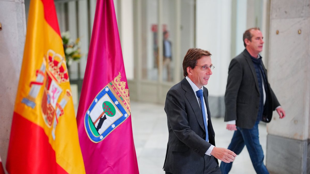 El alcalde de Madrid, José Luis Martínez-Almeida,