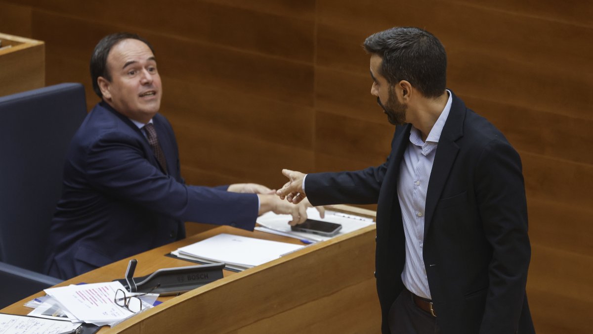 Pérez Llorca y José Muñoz