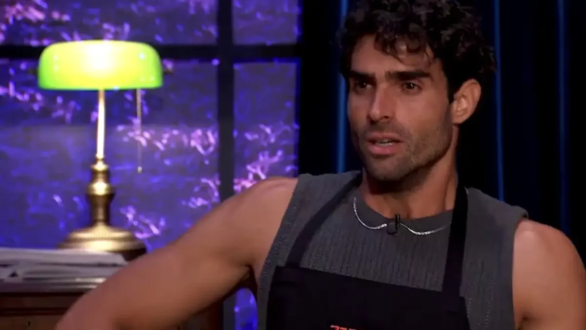 Juan Betancourt, último expulsado de MasterChef Celebrity Legends.