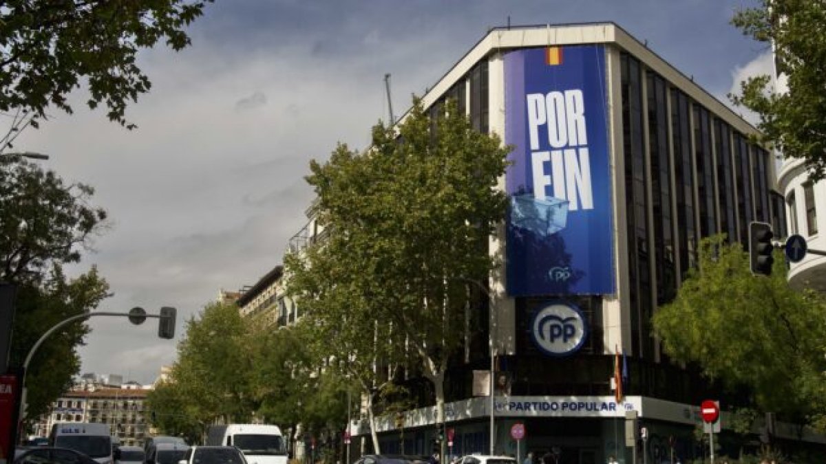 Sede del PP de la calle Génova de Madrid