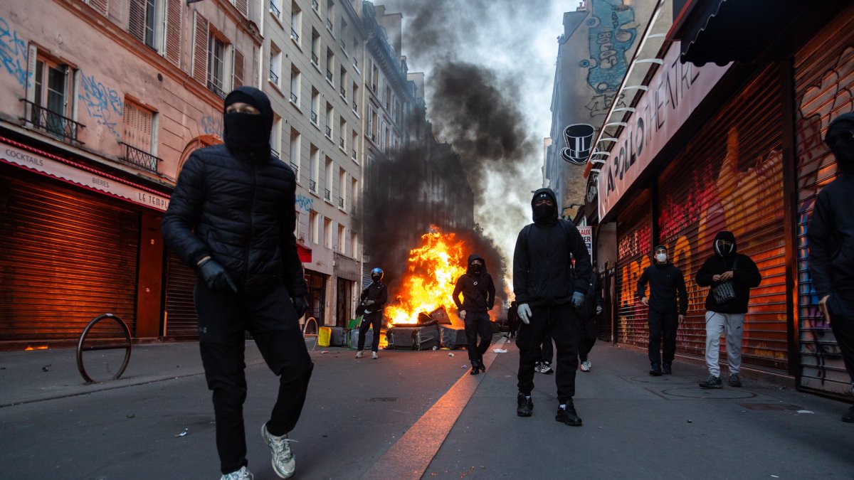 Disturbios en París
