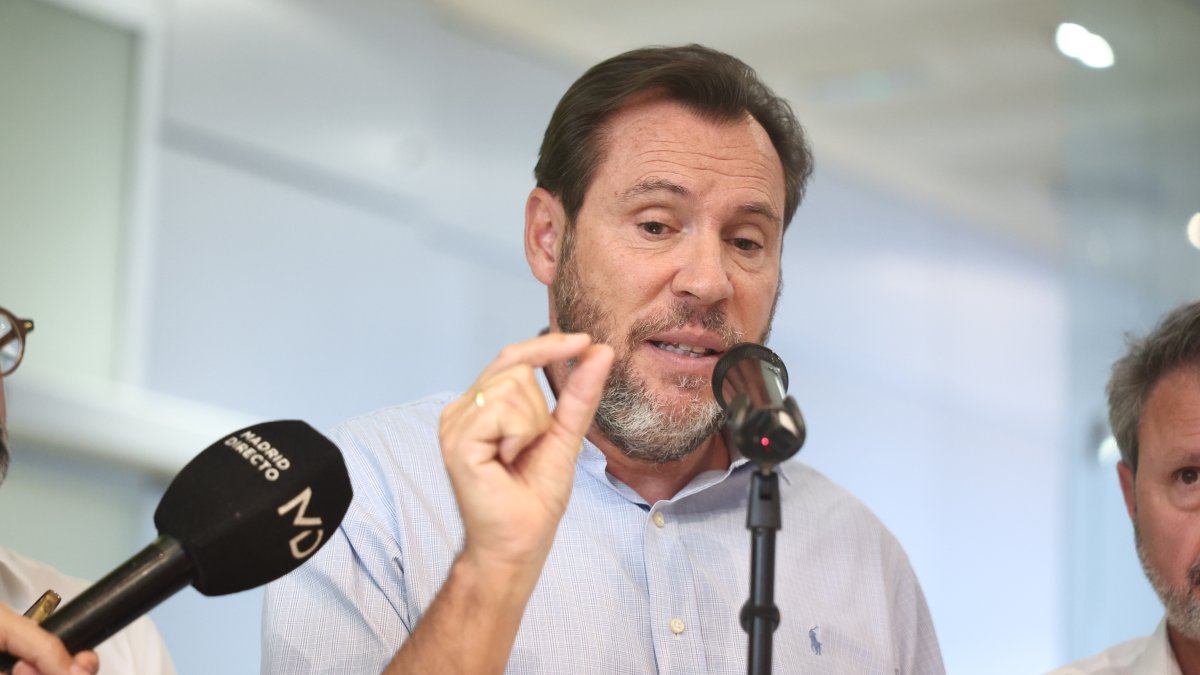 El ministro de Transportes, Óscar Puente