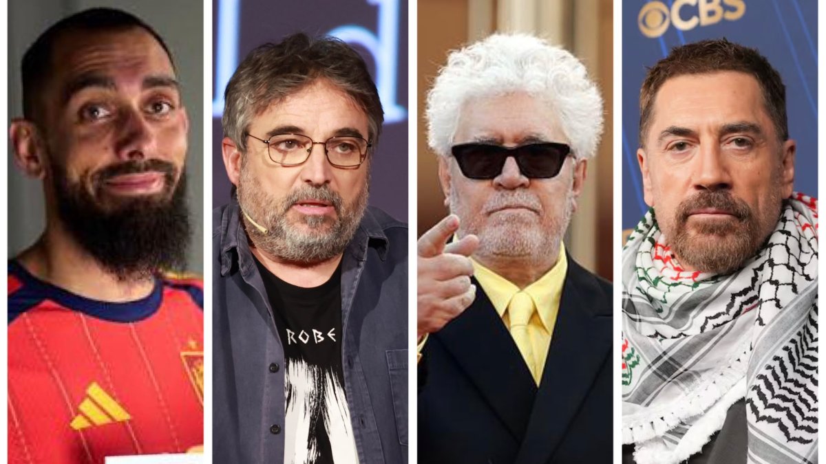 Borja Iglesias, Jordi Évole, Pedro Almodóvar, Javier Bardem