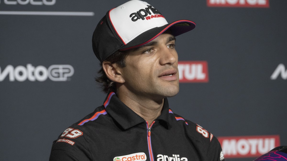 Jorge Martín vuelve a la moto días después de lesionarse