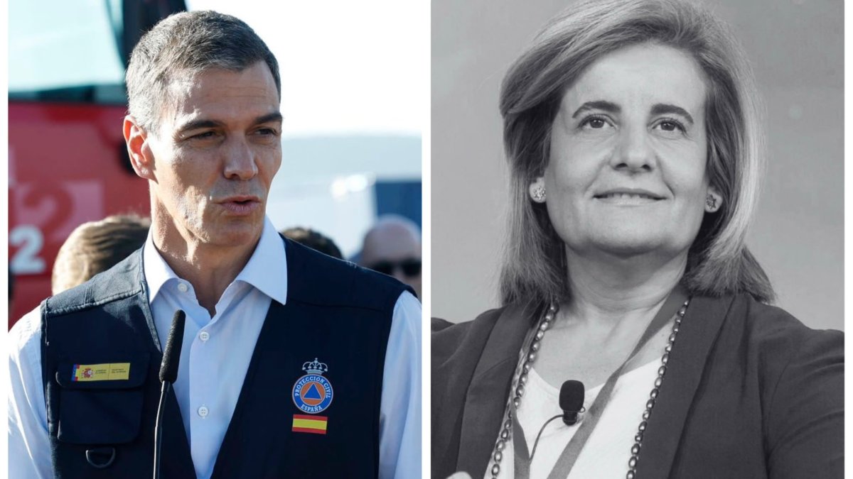 Pedro Sánchez y Fátima Báñez