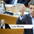Carlos Mazón durante la sesión de control en Les Corts
