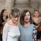 La mujer del presidente del Gobierno, Begoña Gómez y la presidenta del Congreso, Francina Armengol.