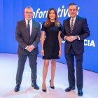 Los presentadores de "Informativos Telecinco"