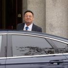 El fiscal general del Estado, Álvaro García Ortiz, a su llegada al Tribunal Supremo para declarar.