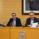 José Luis Quintana y Miguel Ángel Gallardo en rueda de prensa.