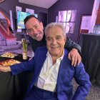 Andrés Pajares junto a Jesús Manuel Ruiz.