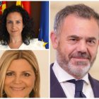 Los tres nuevos consellers del gobierno valenciano