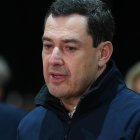 El presidente de la Junta de Andalucía, Juanma Moreno durante su comparecencia ante los medios de comunicación.