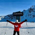 Courchevel se vive así: horizonte blanco y sensación de cima.