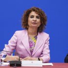 María Jesús Montero estuvo este viernes en Sevilla