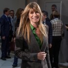 Begoña Gómez, en un acto público en 2023