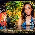 Paola Olmedo y Carmen Borrego en el plató de Supervivientes