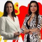 María Corina Machado y Sarah Santaolalla