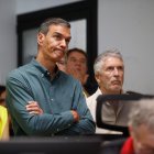 Fernando Grande-Marlaska y Pedro Sánchez