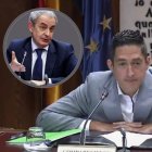 Manuel Aarón Fajardo y José Luis Rodríguez Zapatero