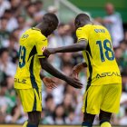 Los futbolistas del Villarreal Pepé y Pape Gueye