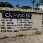 Imagen generada con IA que recrea la pintada cerca de La Mareta