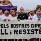 El ministro Marlaska encabeza la manifestación del Orgullo en Valencia