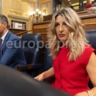 Pedro Sánchez y Yolanda Díaz en el Congreso de los Diputados