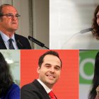 Este domingo estos cinco candidatos protagonizarán un debate en Telemadrid.