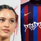 Rosalía en colaboración con el FC Barcelona