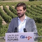 Pablo Casado, durante el mitin de este domingo en Álava.