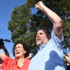 La secretaria general de ERC, Marta Rovira, y el expresidente del partido, Oriol Junqueras, se reencuentran en Cantallops (Girona)
GLÒRIA SÁNCHEZ-EUROPA PRESS
12/7/2024