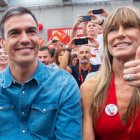 Pedro Sánchez y Begoña Gómez