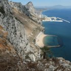 Vista del diseño del proyecto urbanístico en la zona este de Gibraltar.