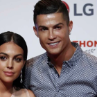 Georgina Rodríguez y Cristiano Ronaldo.