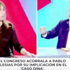 Ana Pardo de Vera y Melchor Miralles en su rifirrafe en 'Todo Es Mentira'