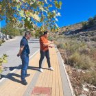 El alcalde Juanfran Pérez Llorca ha visitado los terrenos de la partida de L'Alcasser donde se ubicará el cuartel de la Guardia Civil.