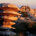 El Torcal de Antequera con el Monumento Natural del Tornillo. Foto: Manolo Benítez- Diputación de Málaga.