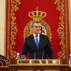 Núñez Feijóo, líder del PP, en el Senado