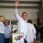 El candidato presidencial de la oposición de Venezuela, Edmundo González.