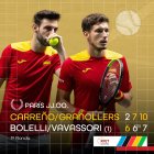 Marcel Granollers y Pablo Carreño, en los Juegos Olímpicos de París.