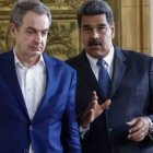 Zapatero con su amigo Nicolás Maduro