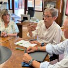 Sebastián Fernández, secretario autonómico de Vivienda, ha visitado hoy Santa Pola para avanzar en los planes de creación de vivienda pública en el suelo cedido por el Ayuntamiento, a través del Plan VIVE de la Generalitat Valenciana.